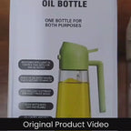 2 in 1 Oil Sprayer Bottle Kitchen Tool for Cooking Baking