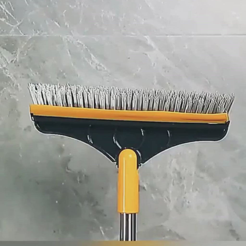 2-in-1 Broom Wiper Dual Purpose Cleaning Tool