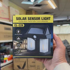 Solar Wall Light with Motion Sensor | Weatherproof, Energy-Saving