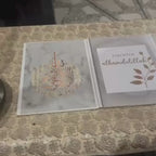 Set Of 3  Islamic Calligraphy Wall Art Wooden Phototile Frames