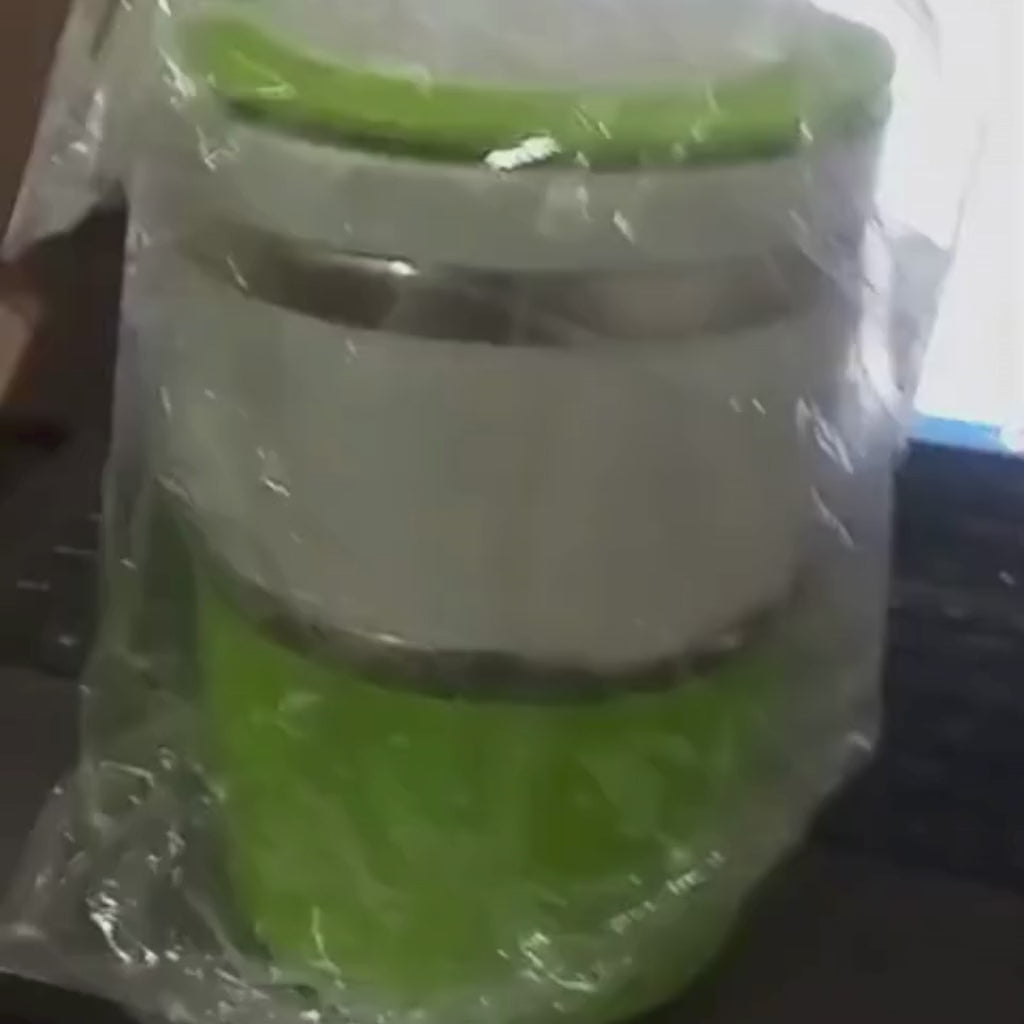 2 Layer Stainless Steel Airtight Lunch Box 930ml