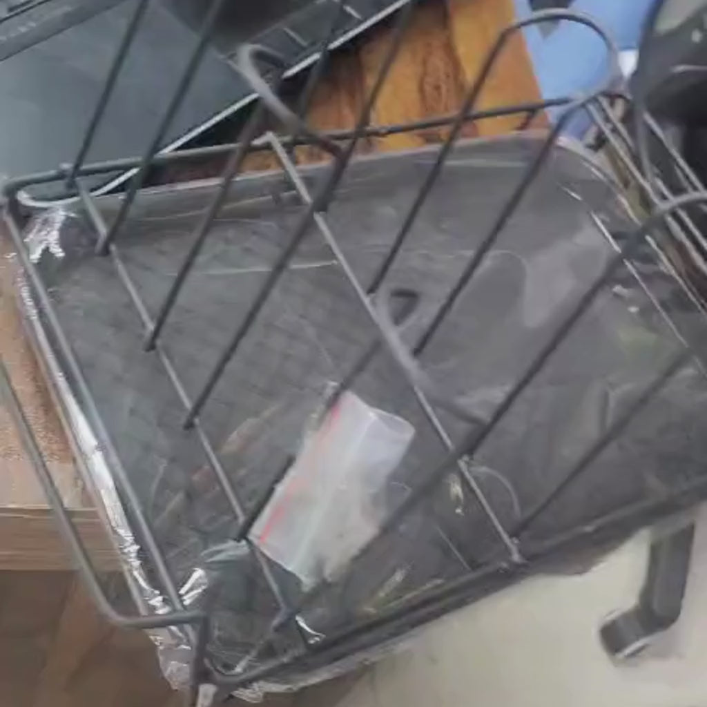 Durable Metal Cup & Glass Stand Rack