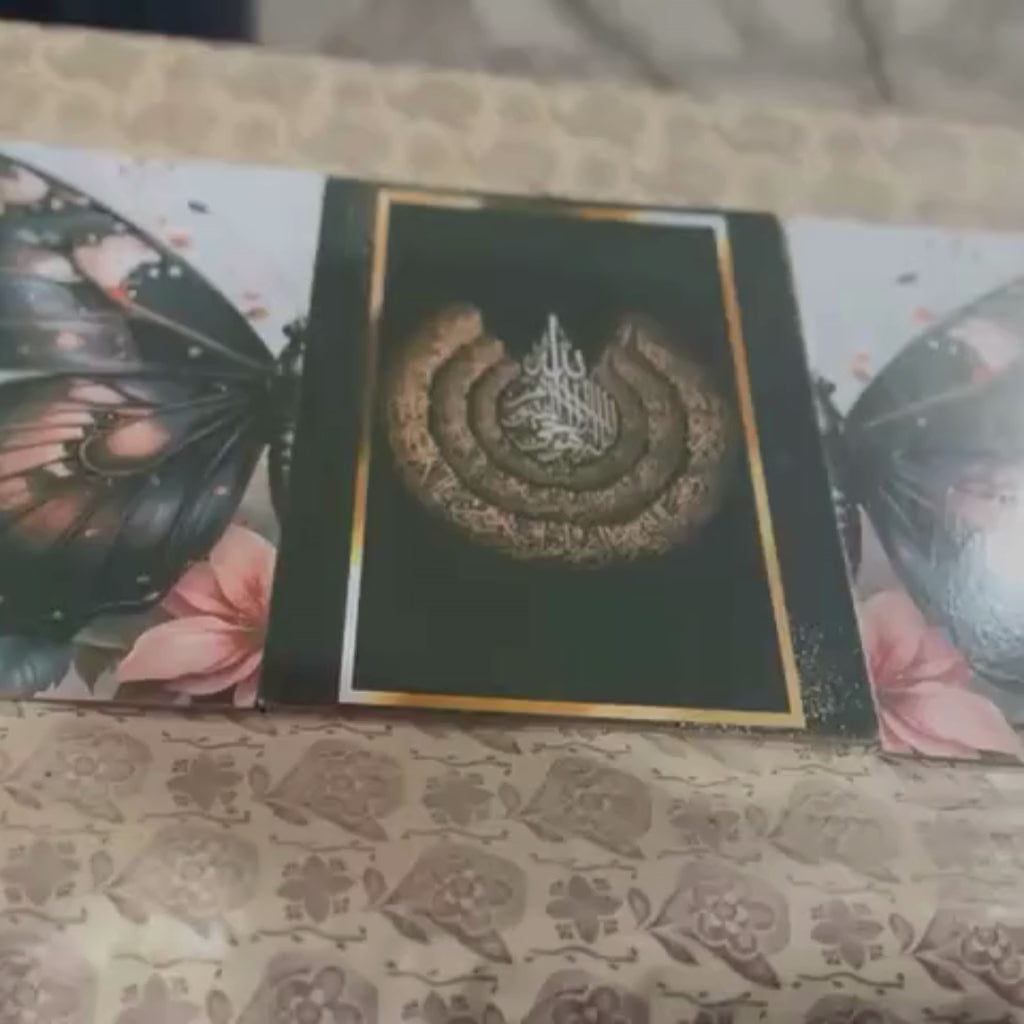 Set of 3 Motivational Wall Art Wooden Phototile Frames (8x11") with Adhesive Back