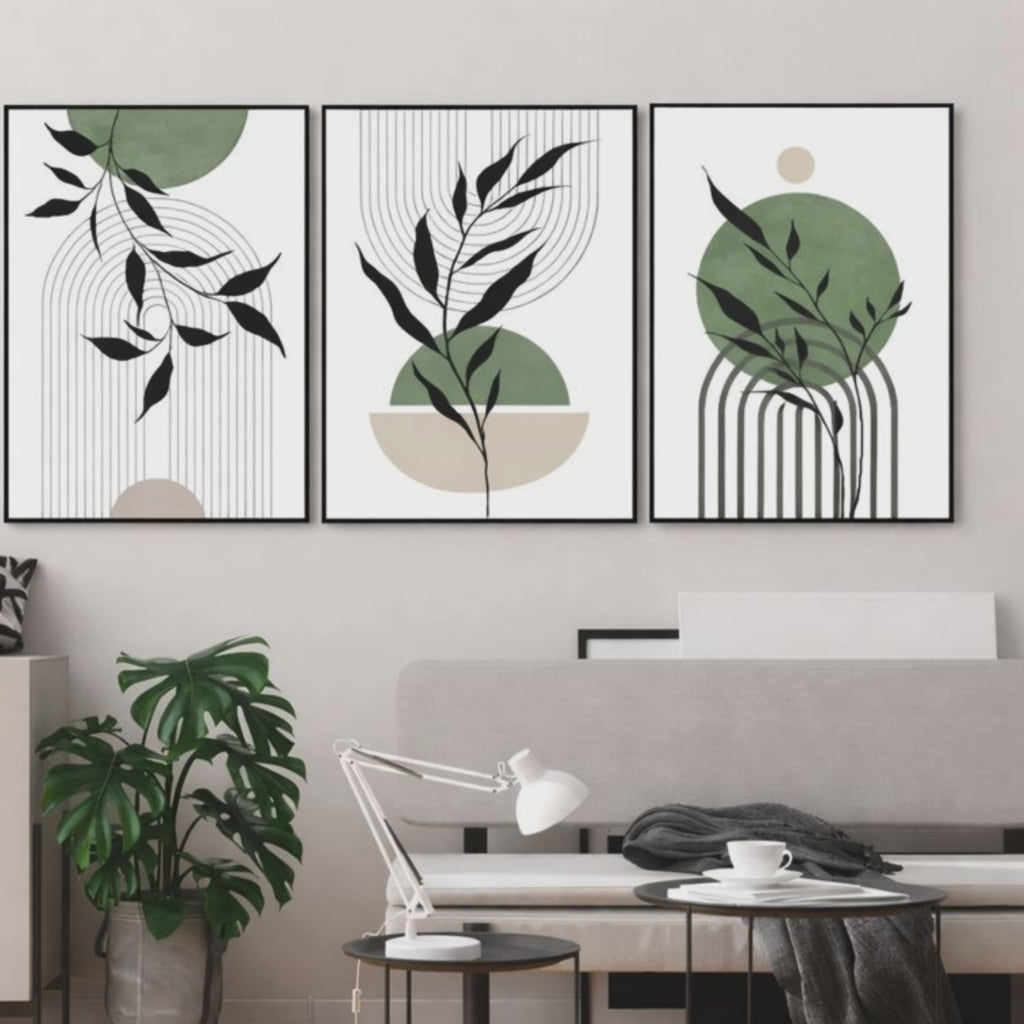 Set of 3 Motivational Quote Wall Art Frames  with Wall Decor– 8x11"