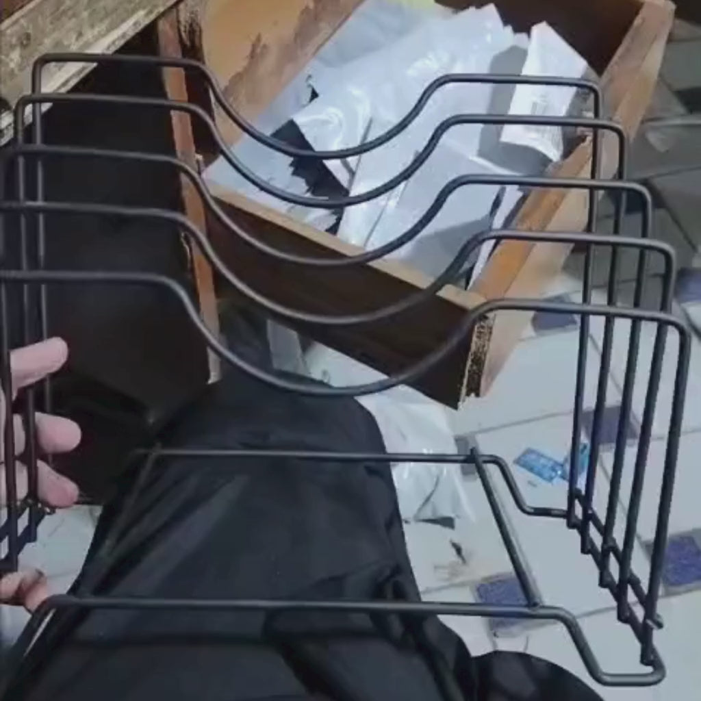 Multi Functional Kitchen Cutting Board And Pot Lid Organizer Rack Durable Space Saving Storage