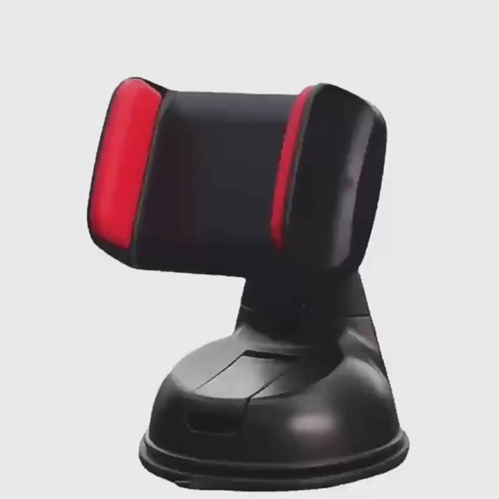 360° Rotation Universal Car Phone Holder Silicone Suction Cup Phone Bracket (Random Color)