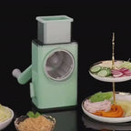 Hand Chopper Rotating Vegetable Cutter Manual Slicer Machine