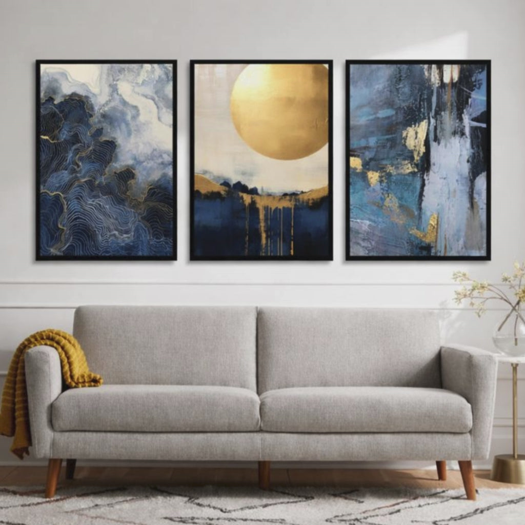 Set of 3 Motivational Quote Wall Art Frames – 8x11"