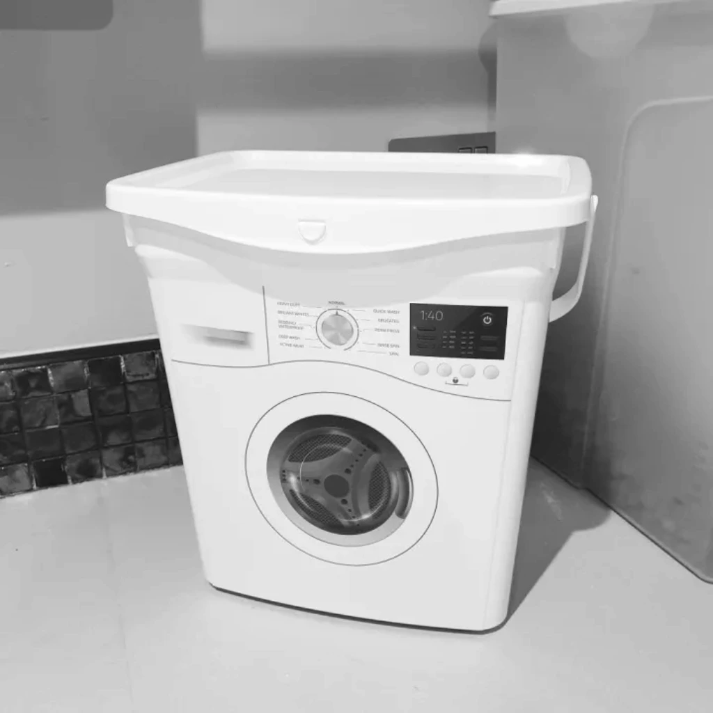 Laundry Washing Powder Storage Box Detergent Bucket ( 6 Ltr )