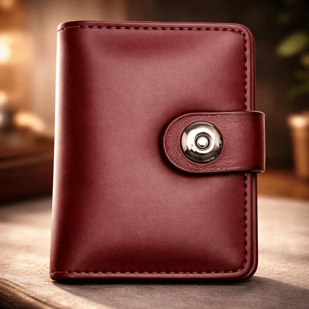 Leather Wallet for Men & Boys Slim Bifold Design 5 Card Holders