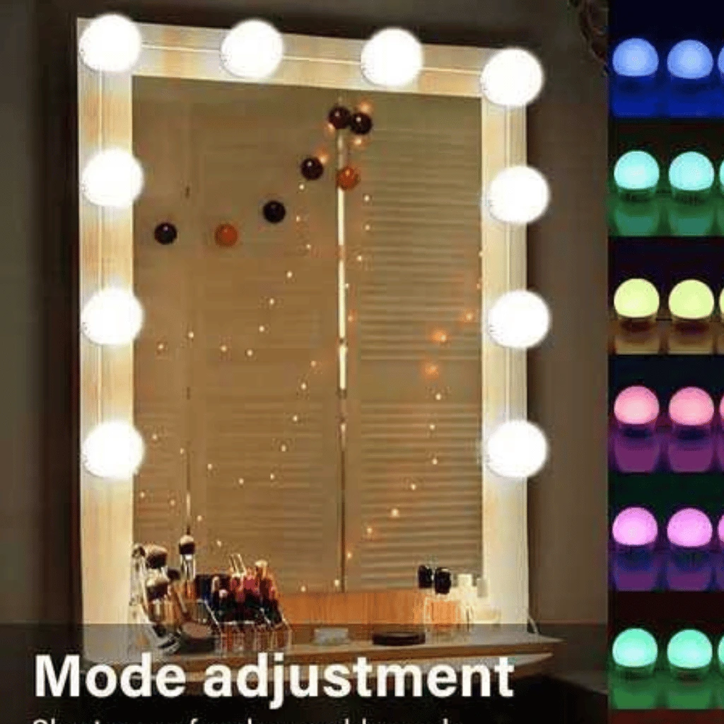 LED Bulb Mirror Lights Vanity Mirror Lamp Kit