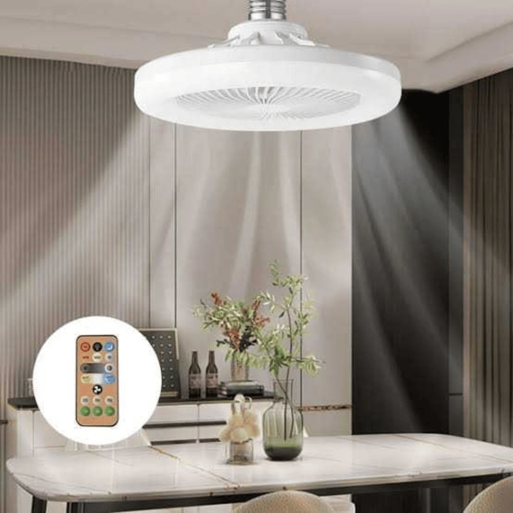 LED Ceiling Fan Light For Indoor Bedroom Kitchen