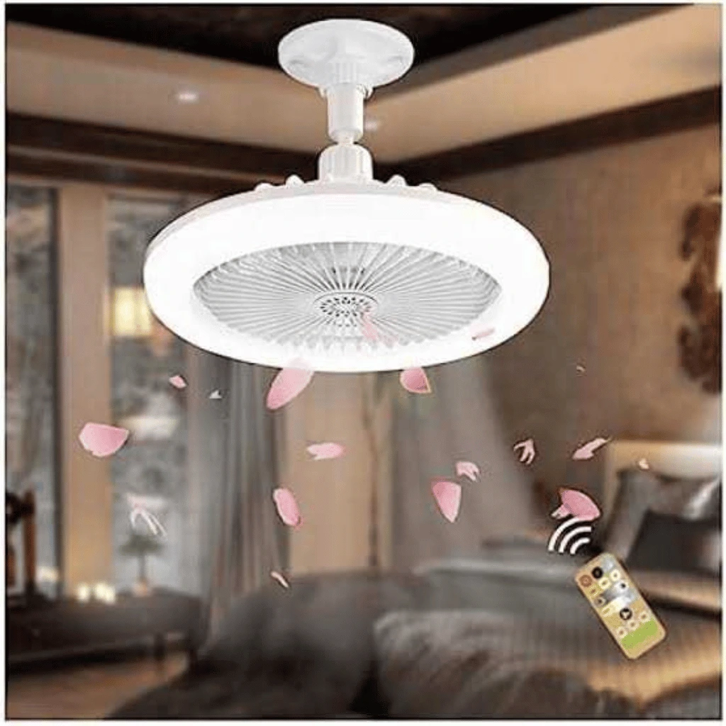 LED Ceiling Fan Light For Indoor Bedroom Kitchen