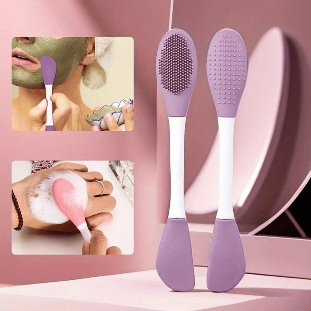 1 PCS Silicone Facial Cleanser Brush Deep Pore Cleansing Tool (Random Color)