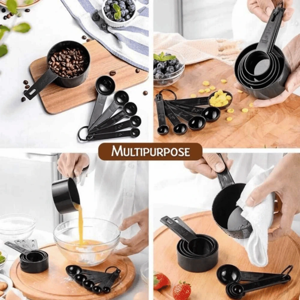 10-Piece Measuring Cups & Spoons Set