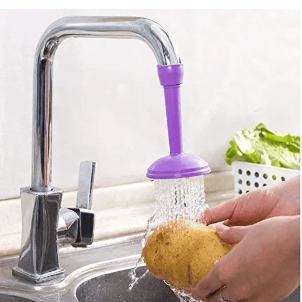 2 In 1 Silicone Kitchen Pressure Shower Foam Splash