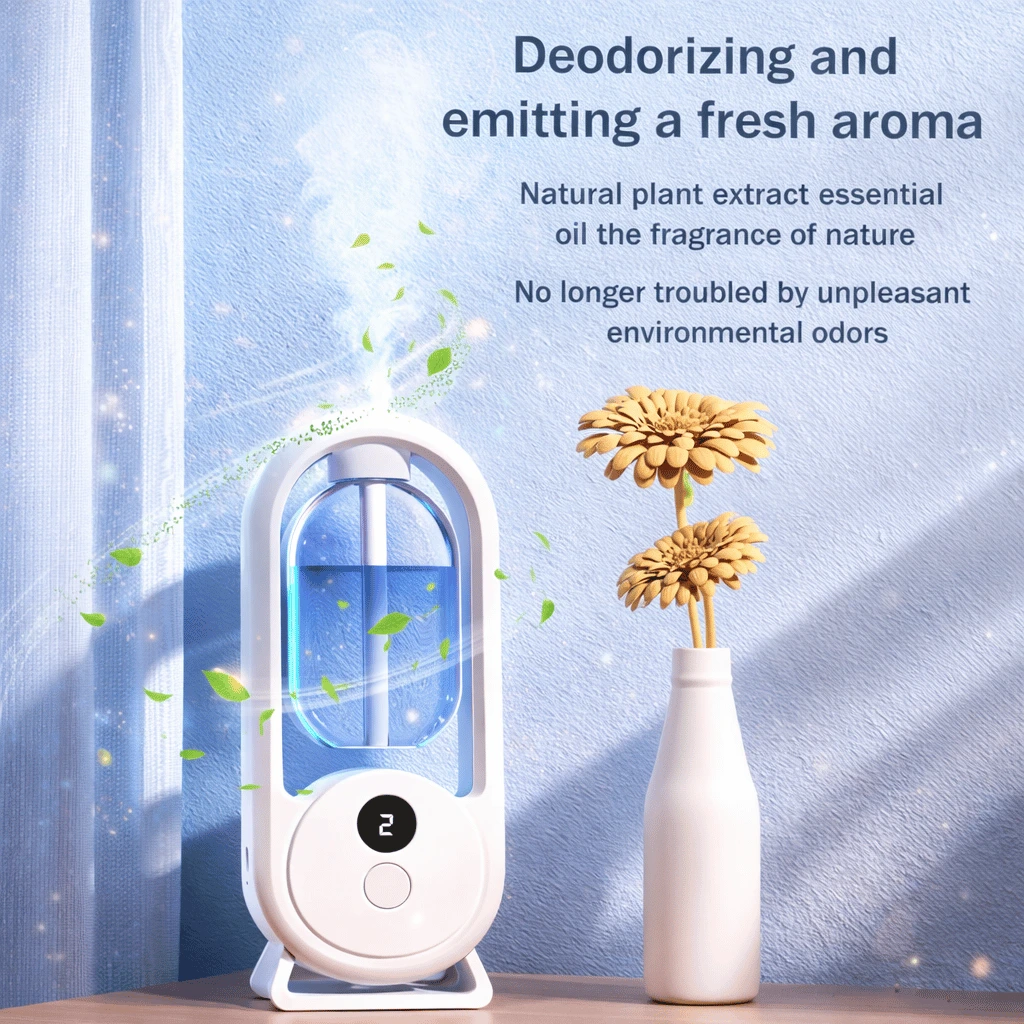 5-Mode Rechargeable Aromatic Diffuse Oil Air Freshener For Bedroom (50Ml)