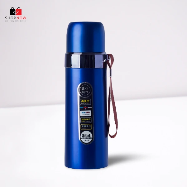 500ml Double Layer Outdoor Sports Bottle Stainless Cup