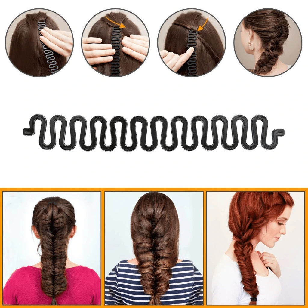 6 Pcs Hair Styling Tools Hair Accessories Hair Accessories For Girls