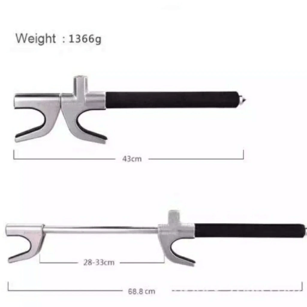 Anti Theft X1 Twin Hooks Car Truck Van Steering Wheel Lock
