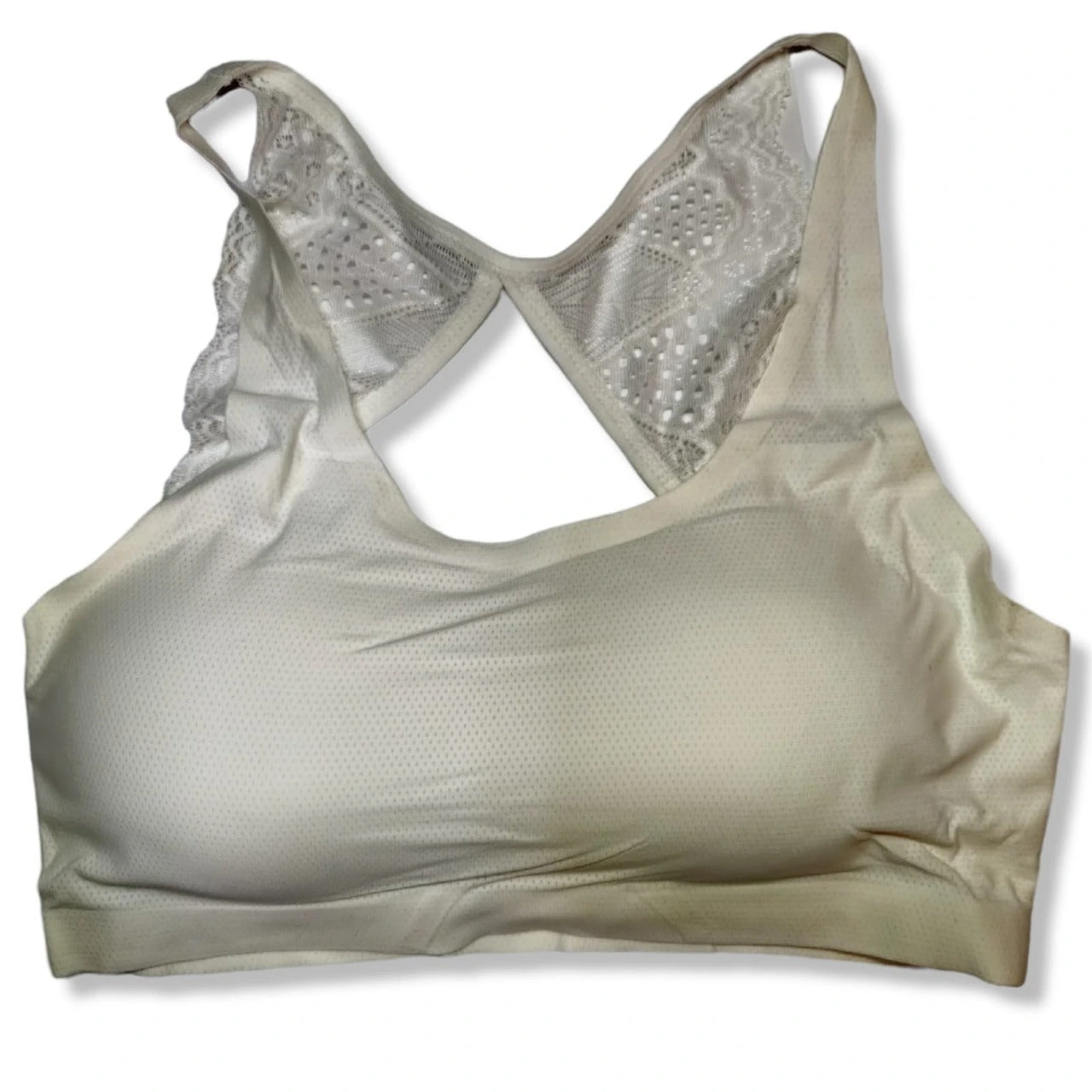 Back Flowers Soft Lycra Stuff Padded Bra