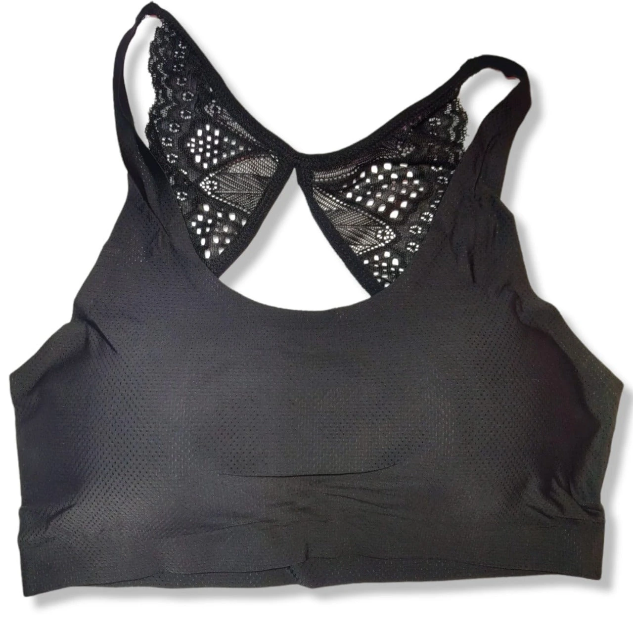 Back Flowers Soft Lycra Stuff Padded Bra