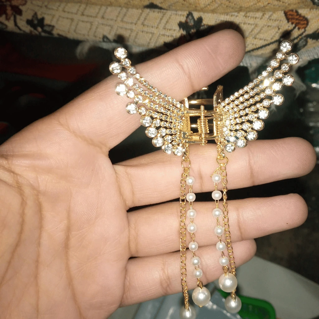 Beautiful Zircon korean Butterfly Hair Clip