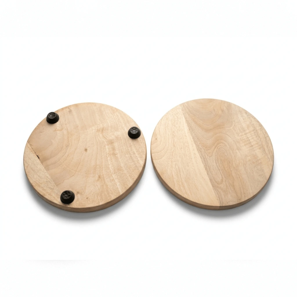 Brown Wooden Patra Roti Board ( 12.5 Inch )