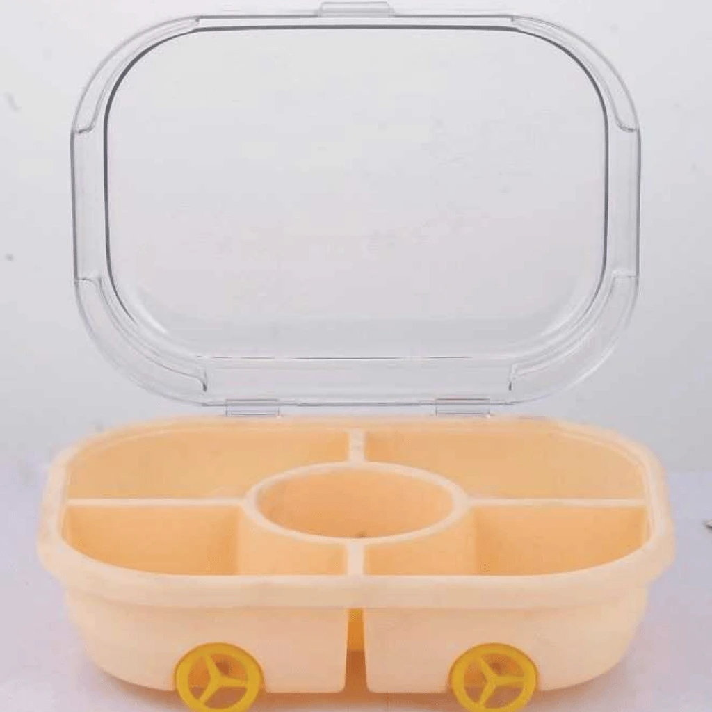 Cartoon Car Fruit Plate for Kids Fun Snack & Appetizer Serving Tray