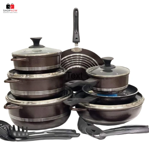 Dessini King Non Stick Cookware Set 18 Pcs