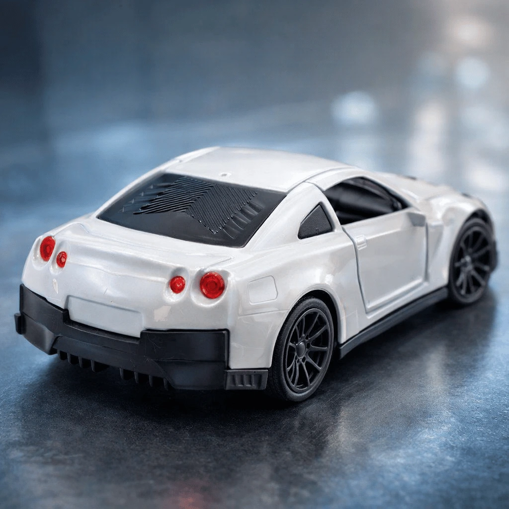 Diecast Nissan Skyline GTR Car With Metal Body Openable Doors
