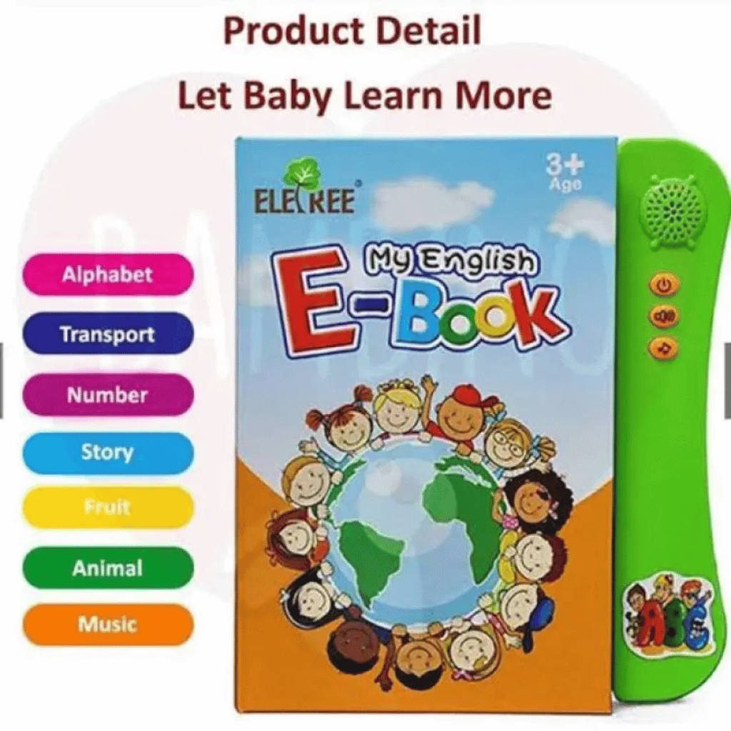 English Learning E Book for Kids – Early Education Digital Book