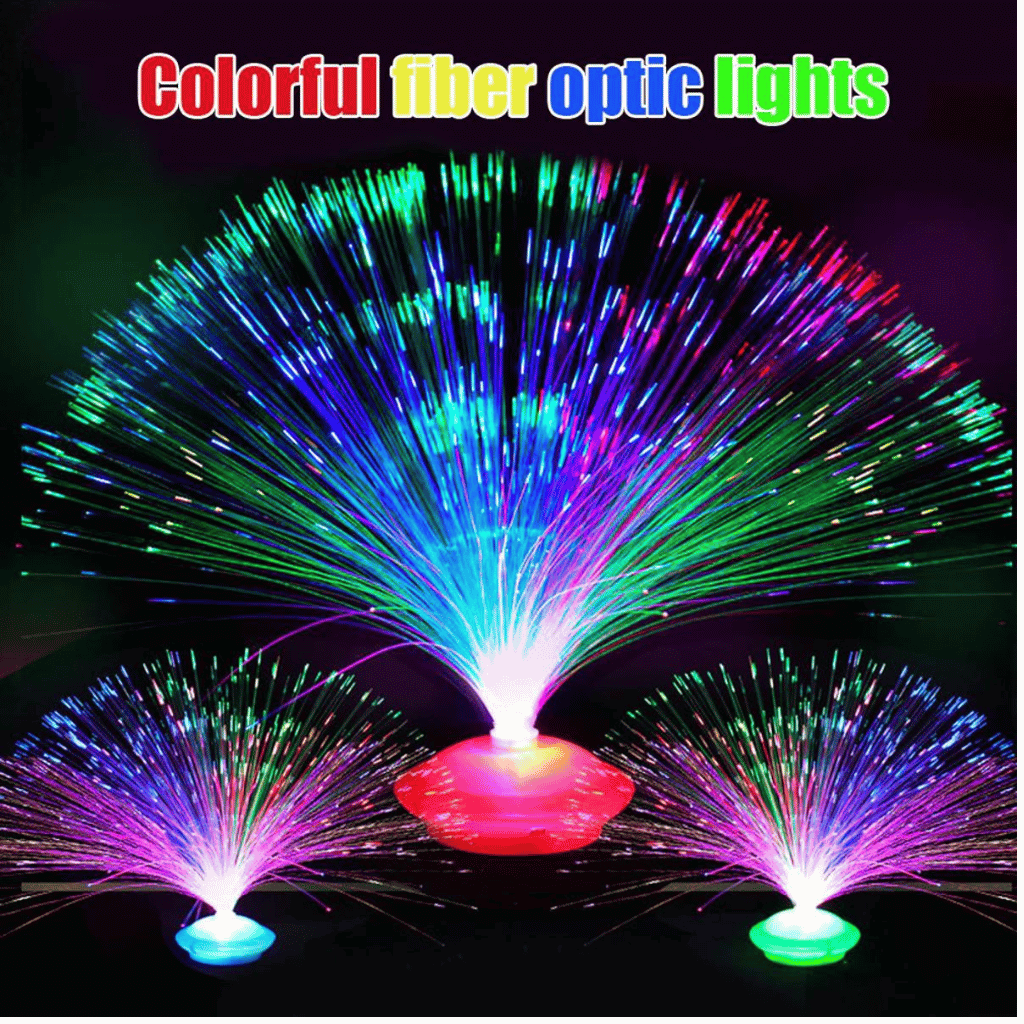 Fiber Optic Lamp Gypsophila Toys Home Desktop Vase Decoration Bar