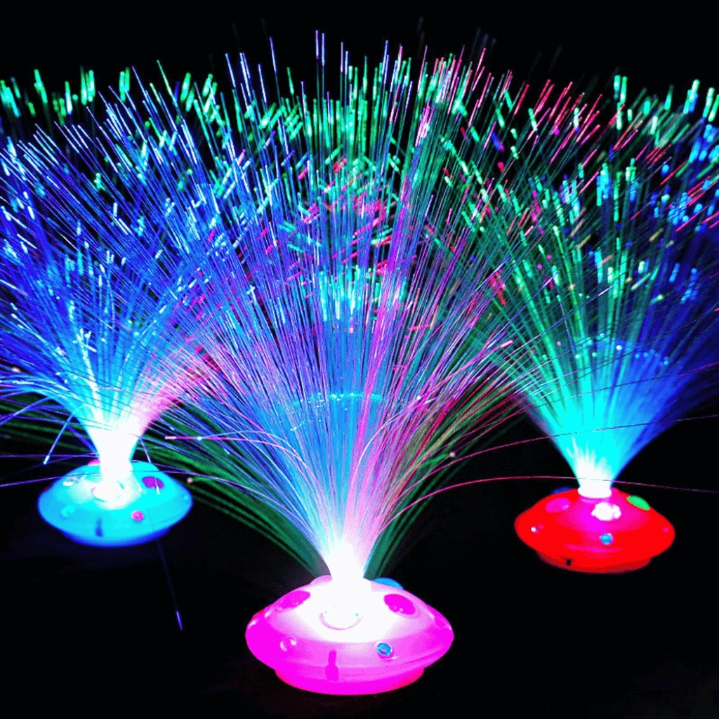 Fiber Optic Lamp Gypsophila Toys Home Desktop Vase Decoration Bar