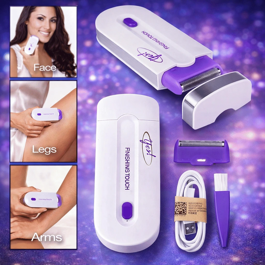 Finishing Touch Laser Hair Removal 2‑in‑1 Trimmer Pain‑Free Electric Hair Removal for Women