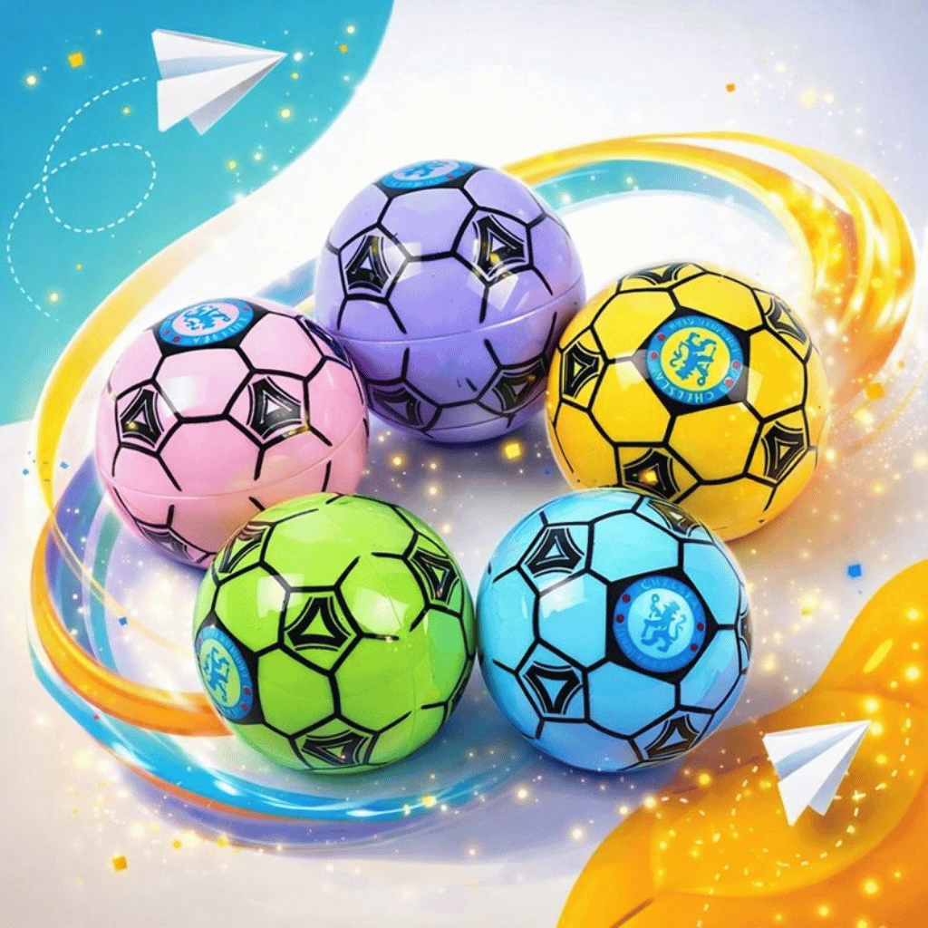 Football Shape Pencil Sharpener Set – Pack of 12