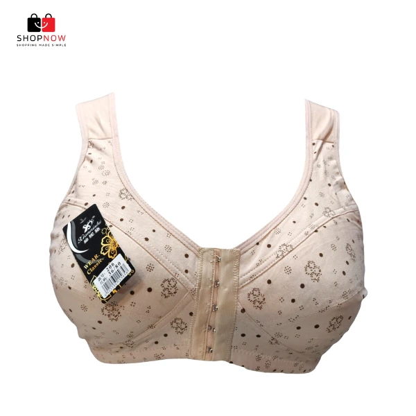 Front Open Cotton Bra