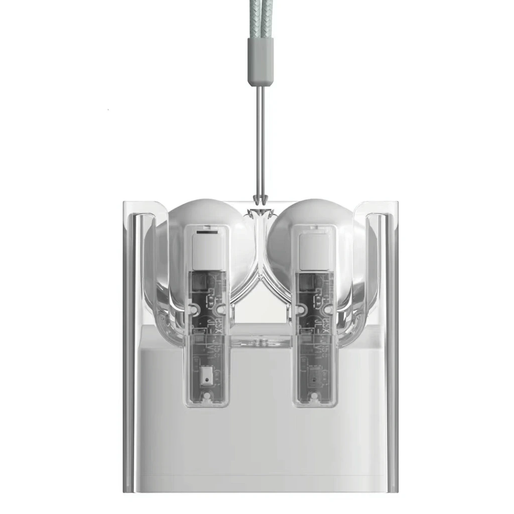 G65 Wireless Stereo HiFi Earphones Bluetooth 5.3, Transparent Design