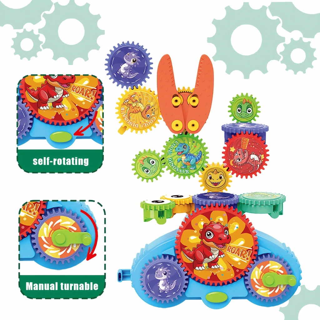 Gears Building Blocks Toy | Puzzle Construction Set