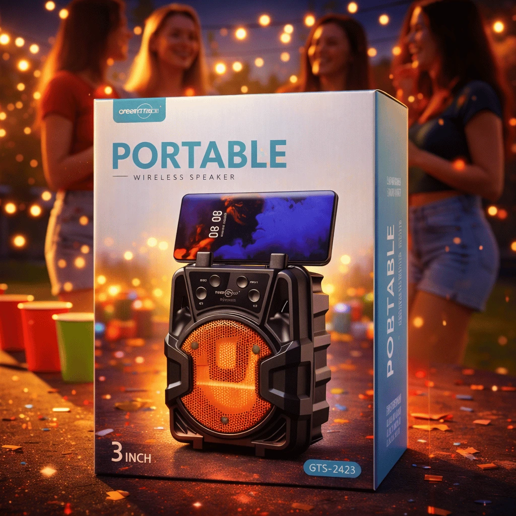 Greatnice GTS-2423 Portable Wireless Speaker With Clear Sound