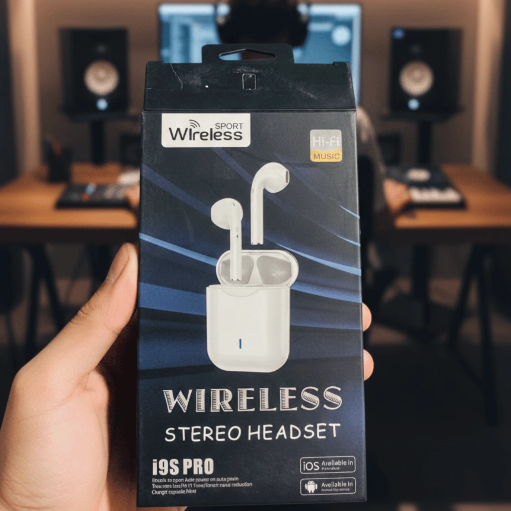 i9S Pro Wireless Stereo Headset TWS Technology Bluetooth 5.0 (Random Colour)