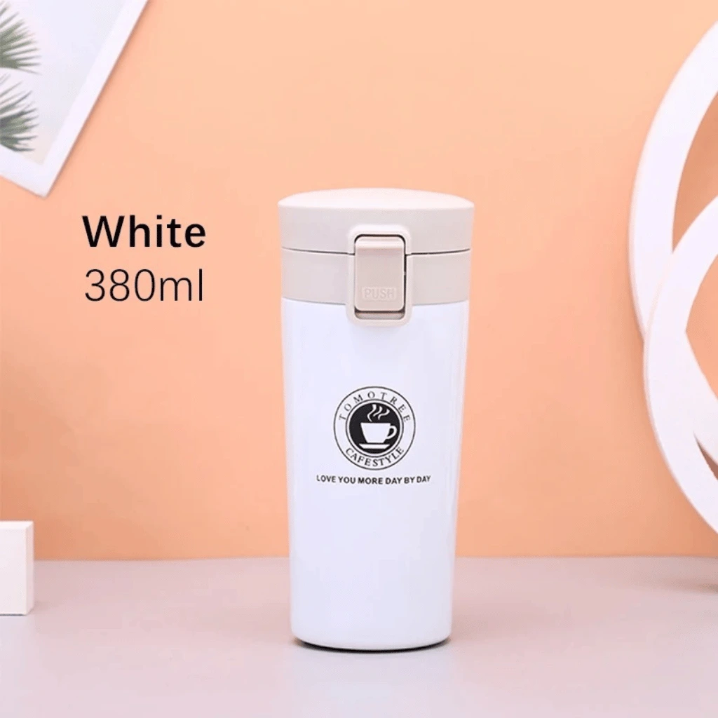 Hot & Cold Stainless Steel Vacuum Flask – 380ml (Random Color)