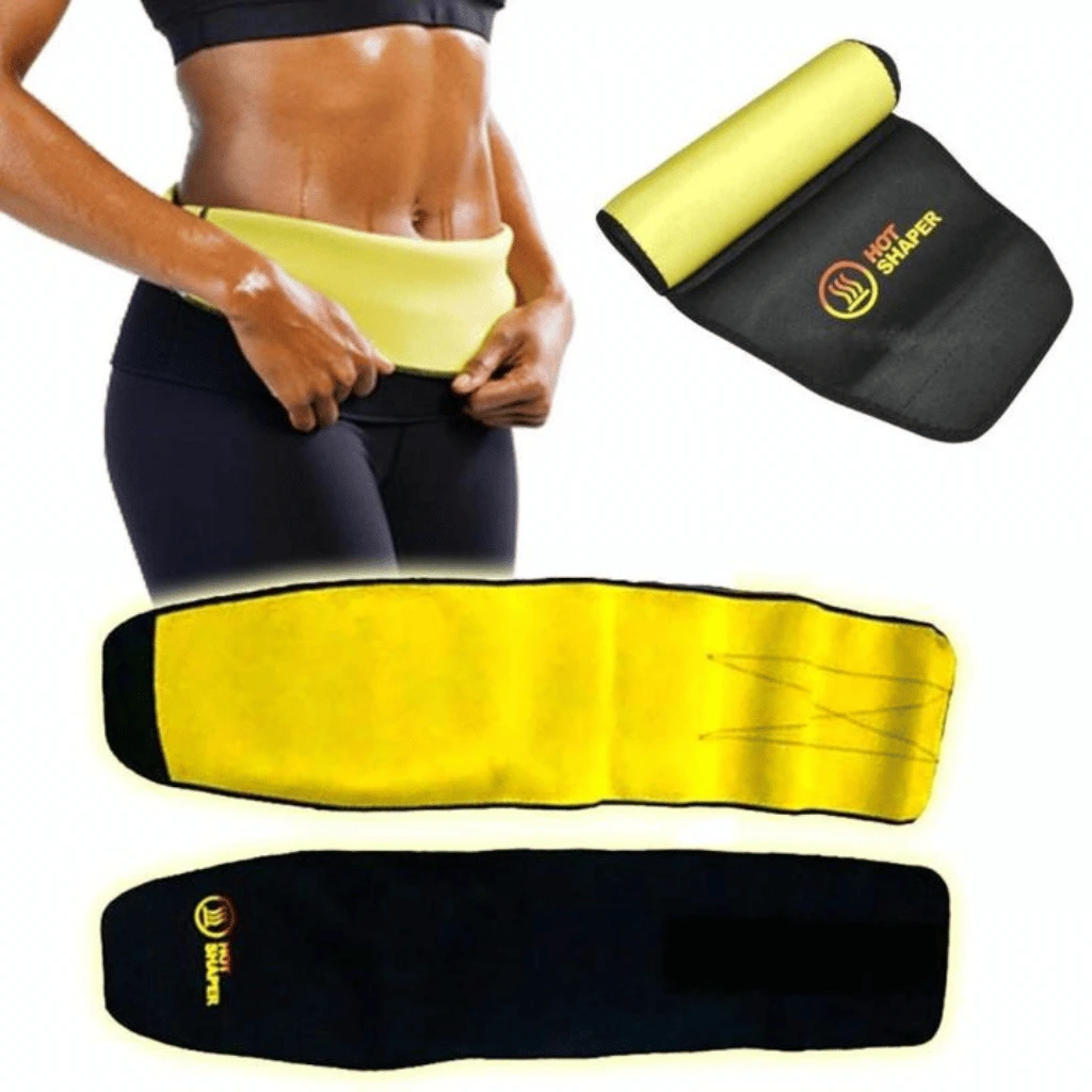 Hot Shaper Slimming Belt With Box Adjustable Standard Size Waist Trainer For Men And Women