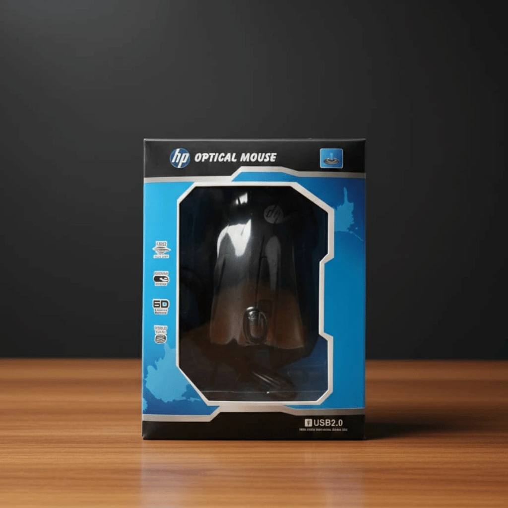 HP Optical Mouse for Computer & Laptop