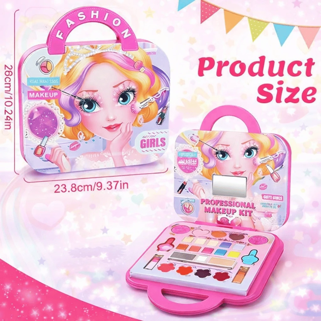 Kids Beauty Magic Makeup Set Fashion & Beauty Cosmetic Kit for Girls