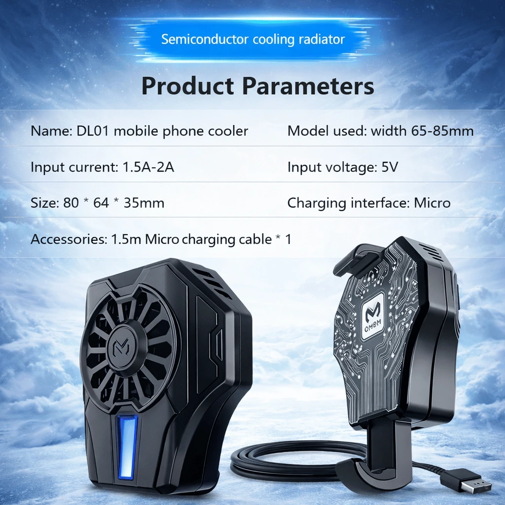 Memo DL05 Mobile Phone Cooling Fan