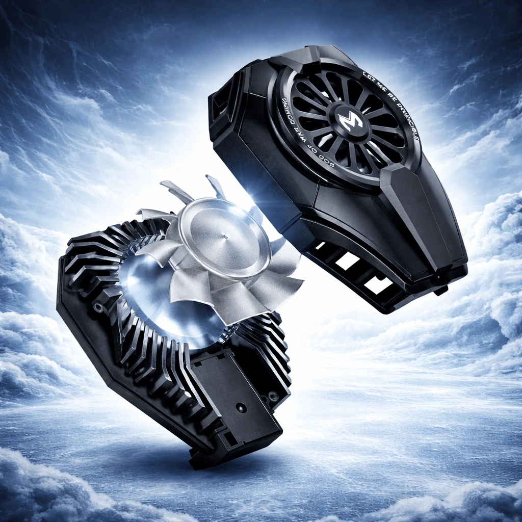 Memo DL06 Phone Cooler Portable  Mobile Gaming Cooling Fan
