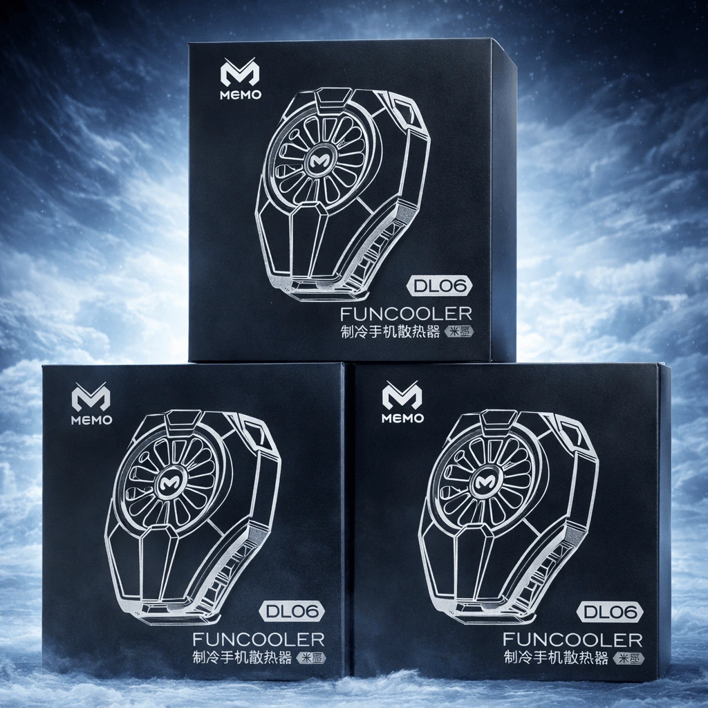Memo DL06 Phone Cooler Portable  Mobile Gaming Cooling Fan