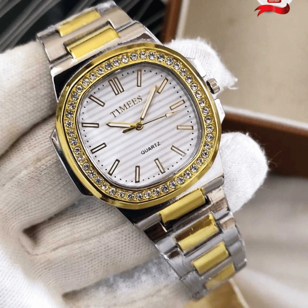 Men Stylish Chain Watch Classic Style Premium Look Multi Color
