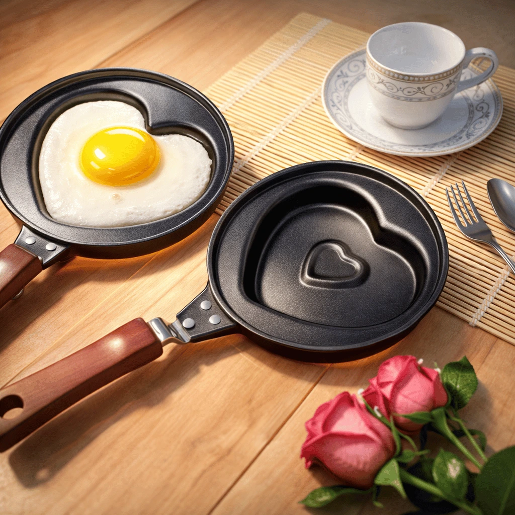Mini Nonstick Egg Frying Pan (Random Design)